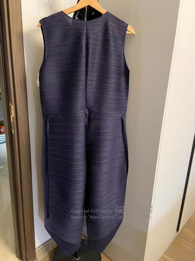 Issey Miyake Issey Miyake size:3 Navy Blue Camisole Size M / US 6-8 / IT 42-44 - 2 Thumbnail