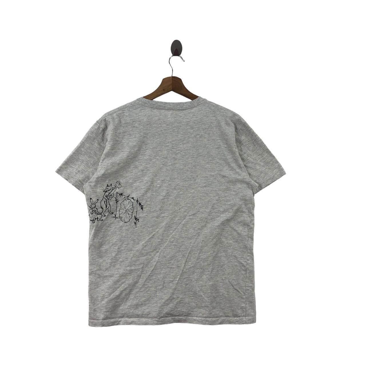 Other MAGIC RABBIT NATURE Frog Safari Painting Tee Shirt Top Size L / US 10 / IT 46 - 2 Thumbnail