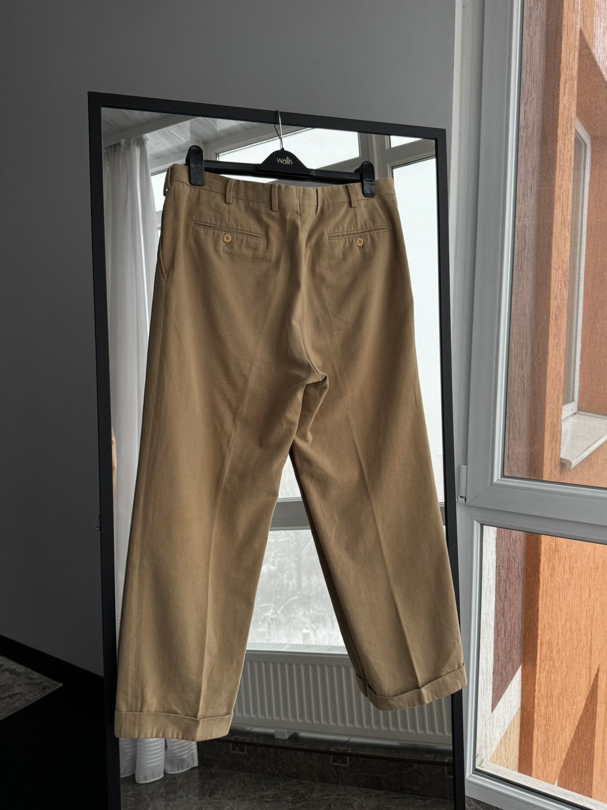 Brioni Vintage Brioni Beige Straight Mens Pants Sz L Size US 36 / EU 52 - 9 Thumbnail