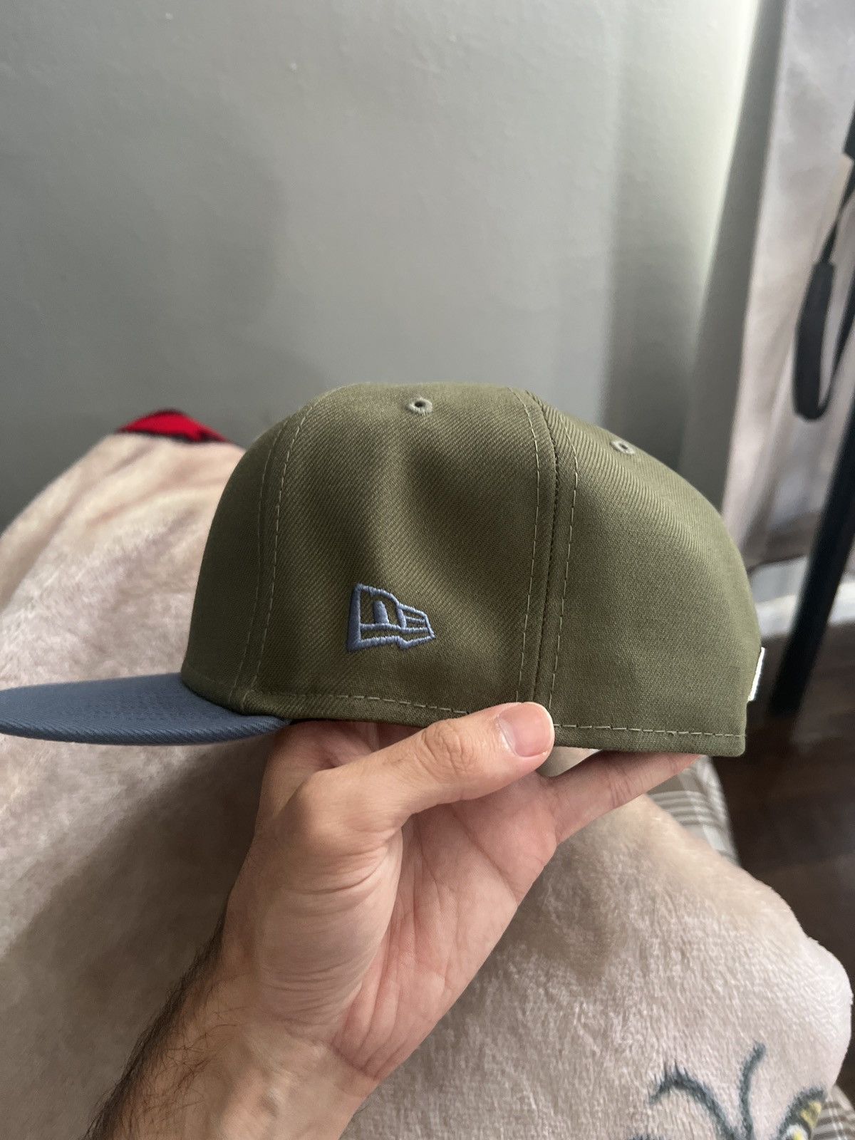 New Era Los angeles dodgers fitted hat 7 1/8 Size ONE SIZE - 2 Thumbnail