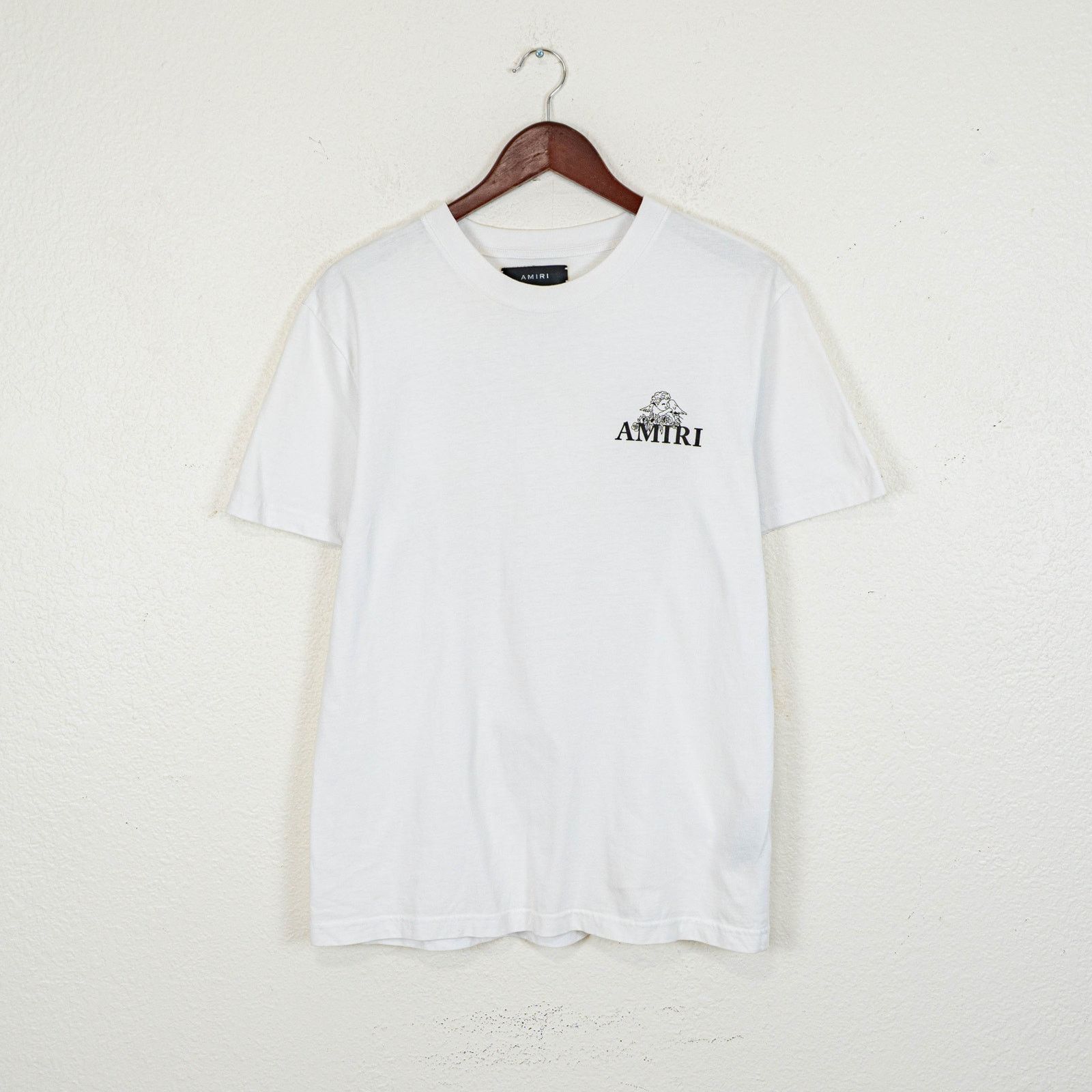 Amiri AMIRI Cherub Angel White T-Shirt tee Back Graphic Size US XL / EU 56 / 4 - 1 Thumbnail