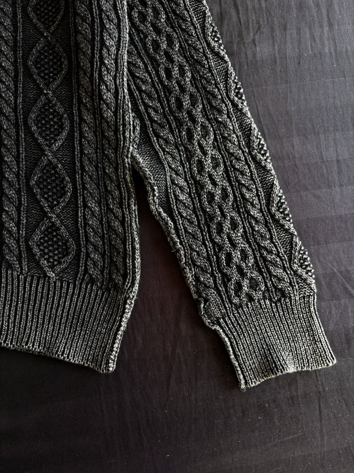 The Duffer of St.George Vintage The Duffer of St. George indigo-dyed knit sweater Size US XL / EU 56 / 4 - 5 Thumbnail
