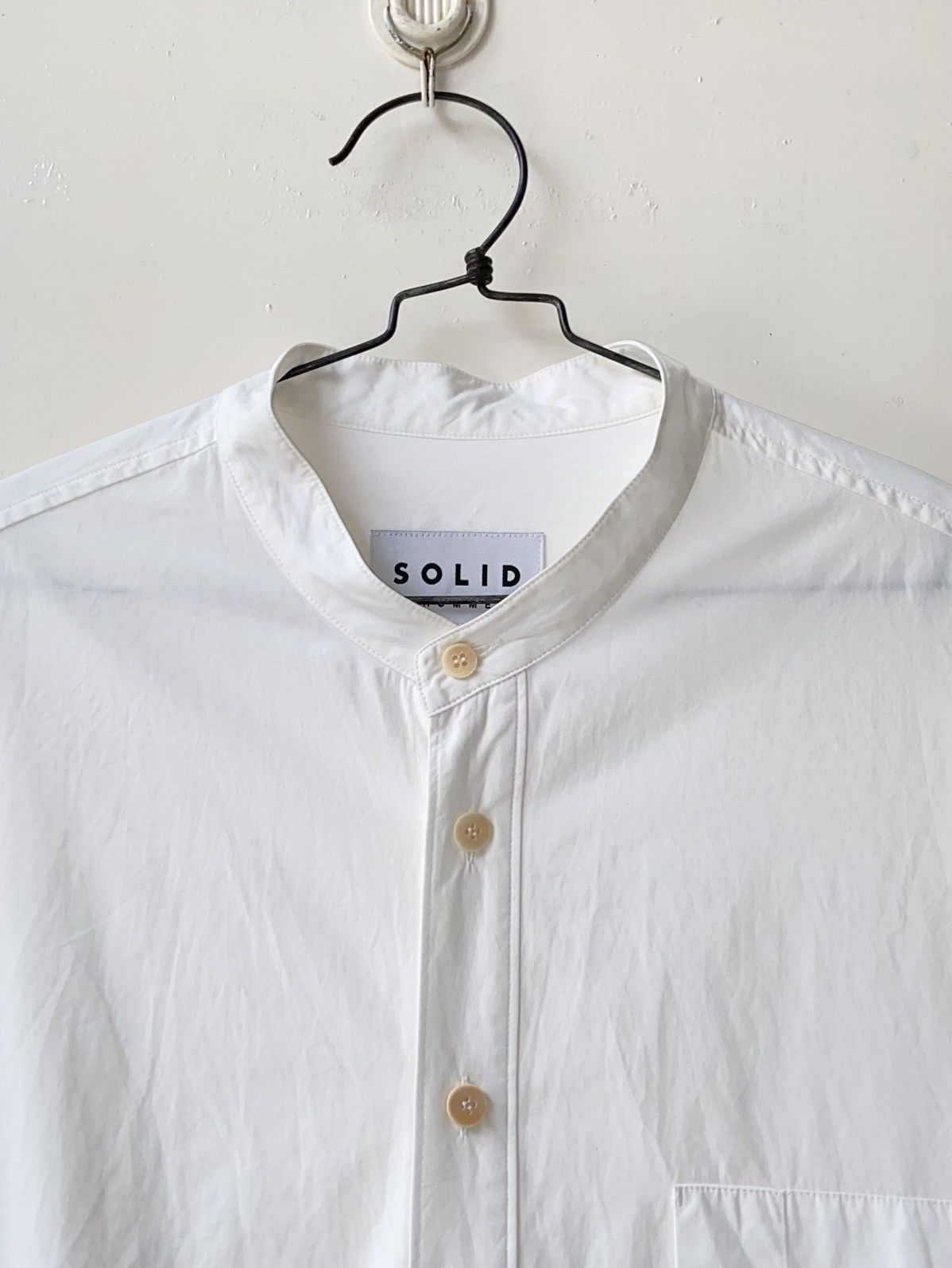 Solid Homme × Wooyoungmi SOLID HOMME White Shirt Size US L / EU 52-54 / 3 - 4 Thumbnail