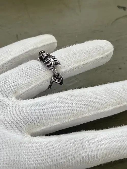 Jewelry × Ring Of Fire Skeleton Punk Ring Size ONE SIZE - 3 Thumbnail