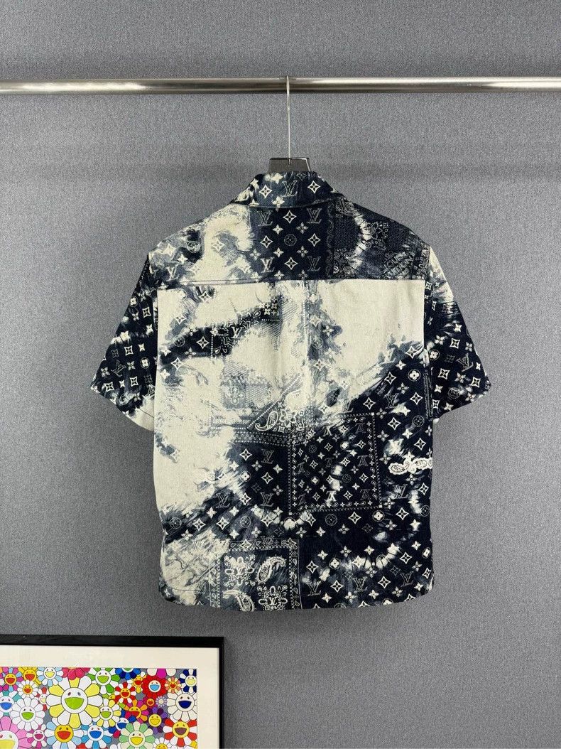 Louis Vuitton Louis Vuitton Cashew denim shirt Size US S / EU 44-46 / 1 - 2 Thumbnail