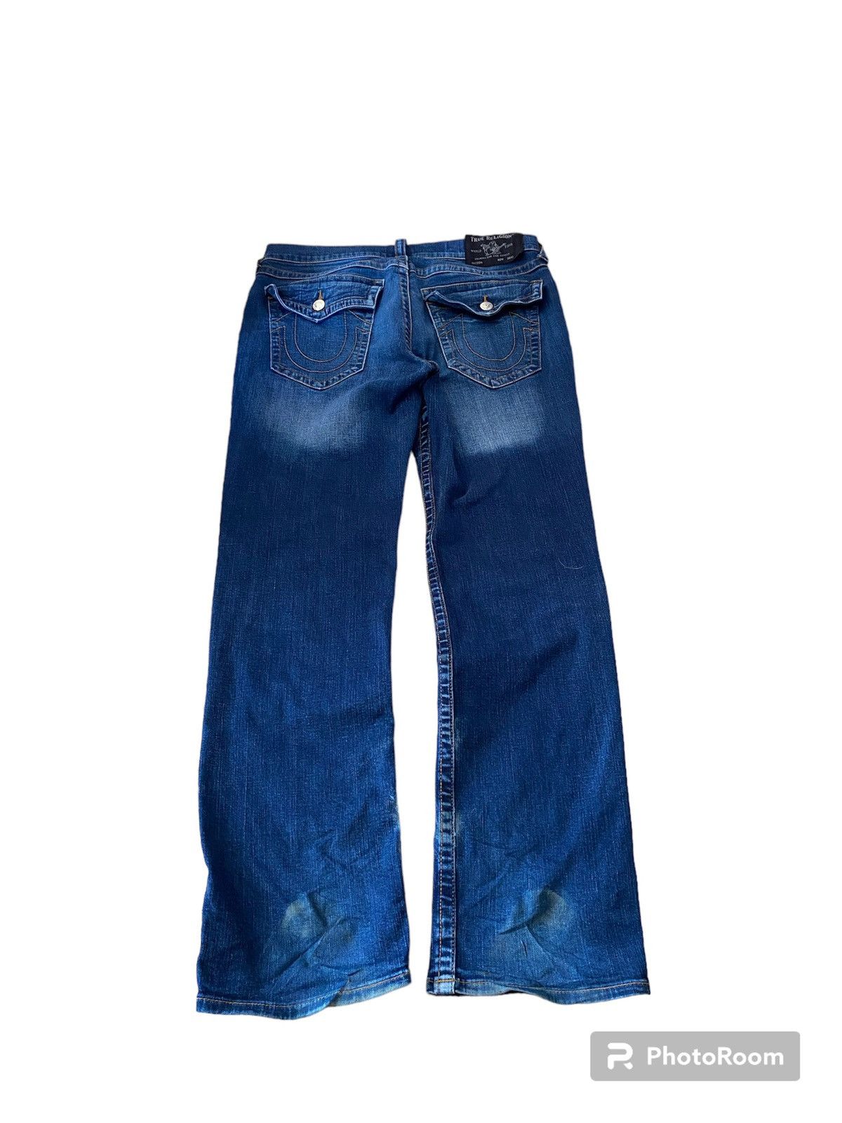 image of Flared True Religion Y2K Jeans in Blue, Men's (Size 34)