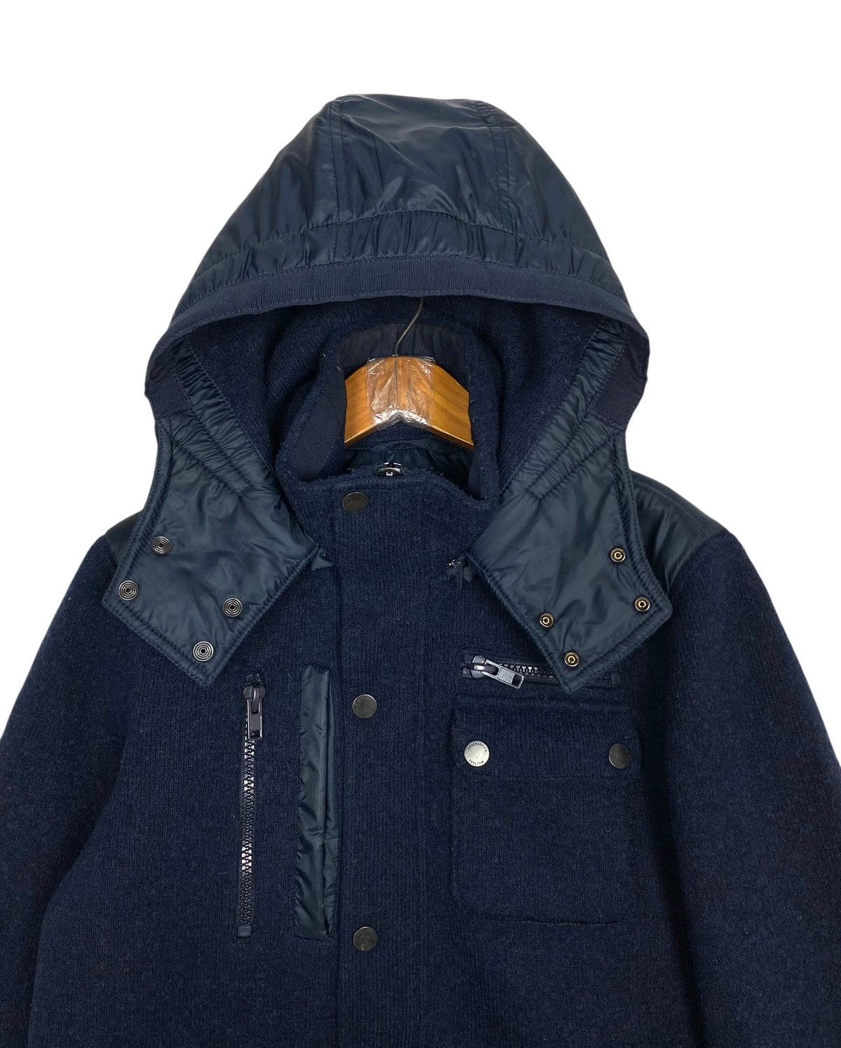Aeronautica Militare Rare‼️ Aeronautica Militare Wool Hoodie Coat Size US S / EU 44-46 / 1 - 4 Thumbnail