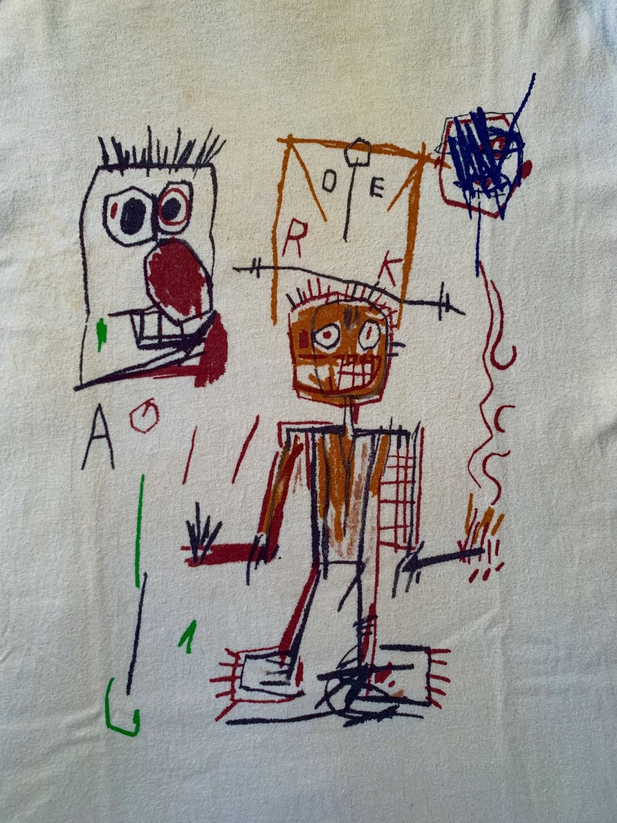 Jean-Michel Basquiat Jean michel basquiat raglan tee Size US L / EU 52-54 / 3 - 2 Thumbnail