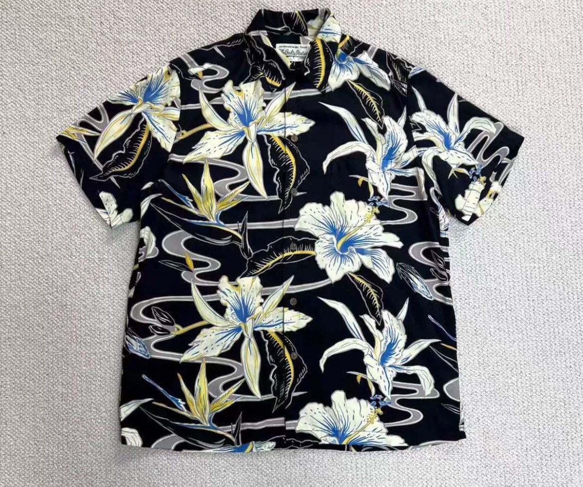 Wacko Maria WACKO MARIA ruffianprint rayon Hawe - DMC Size US M / EU 48-50 / 2 - 1 Thumbnail
