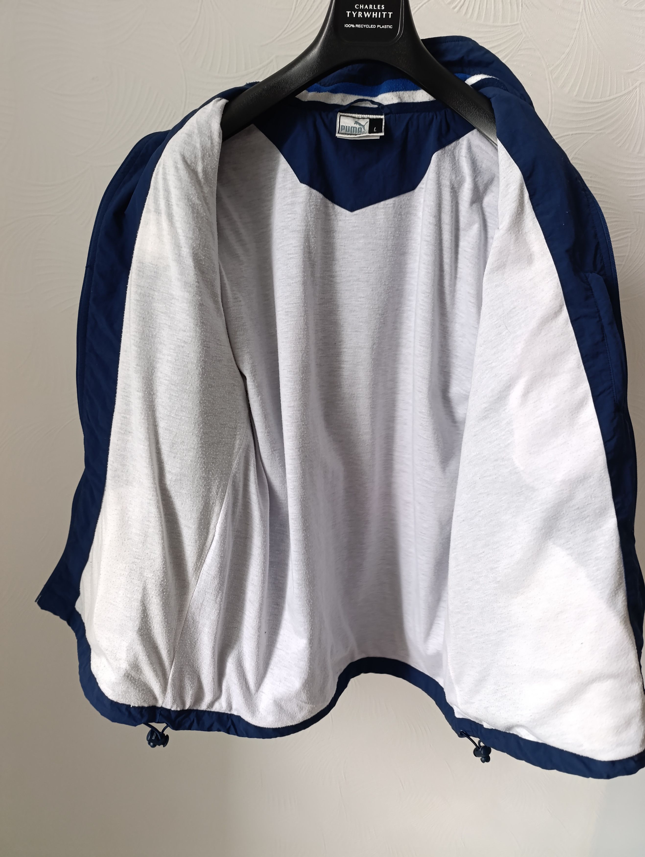 Puma PUMA ITALIA VINTAGE MENS NYLON JACKET ON DRAWSTRINGS Size US L / EU 52-54 / 3 - 13 Thumbnail