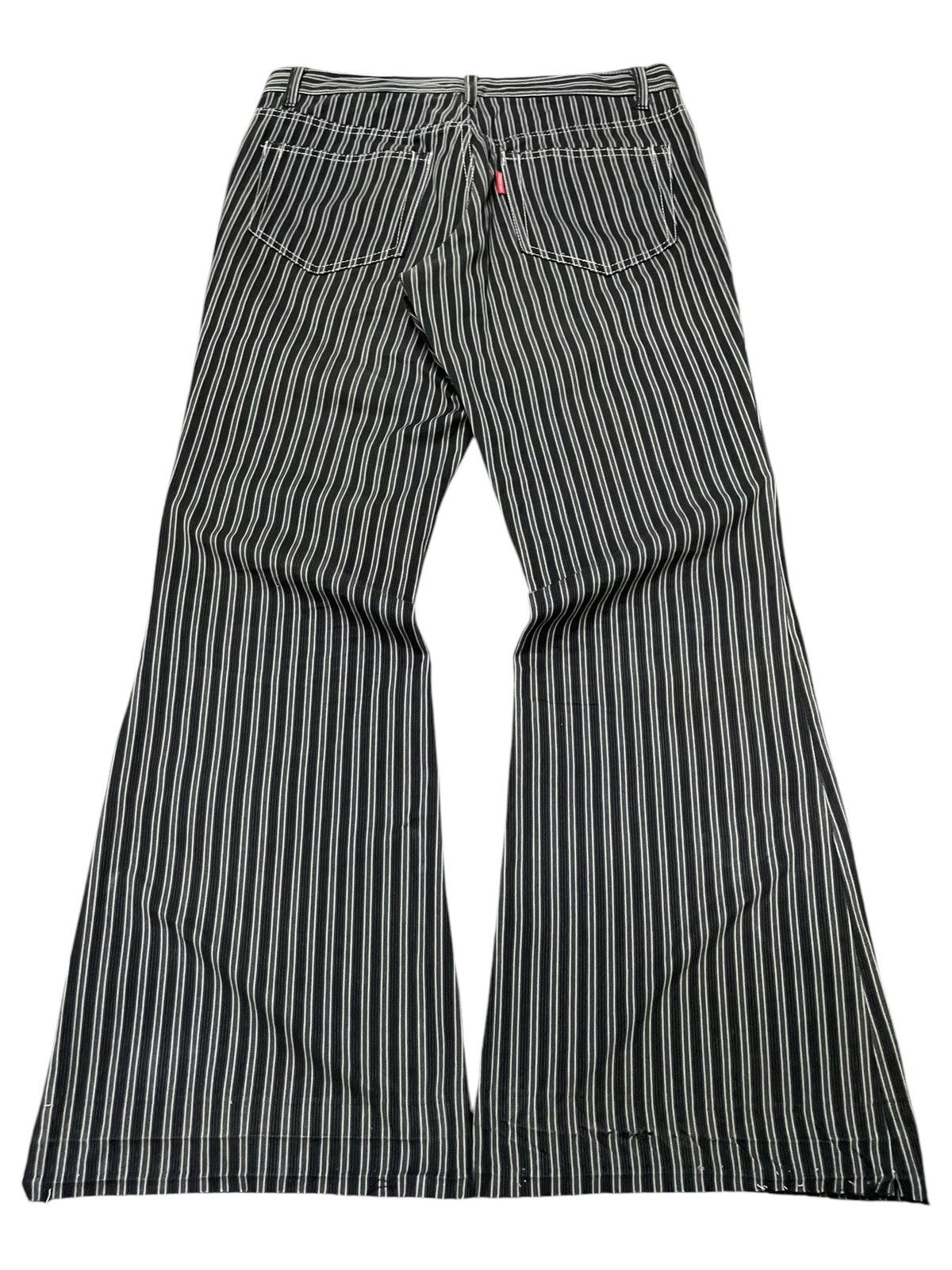 Kapital × Tornado Mart Tornado Mart Gemstone Stud Snake Skin Jacquard Flare Pants Size US 30 / EU 46 - 3 Thumbnail