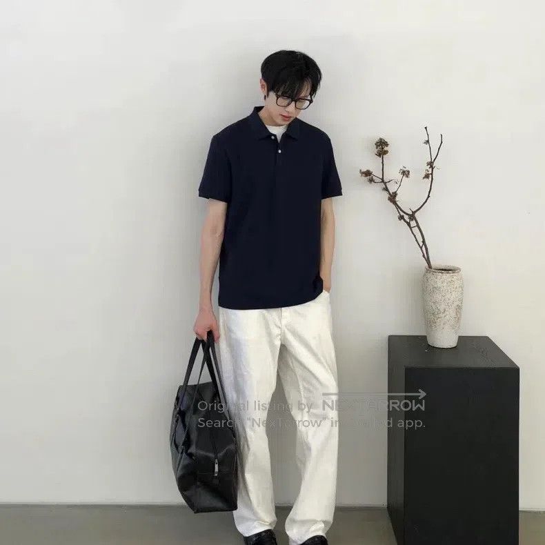 Other Louis Vuitton Solid Casual Sport Short Sleeve Polo Shirt Size US XXL / EU 58 / 5 - 6 Thumbnail