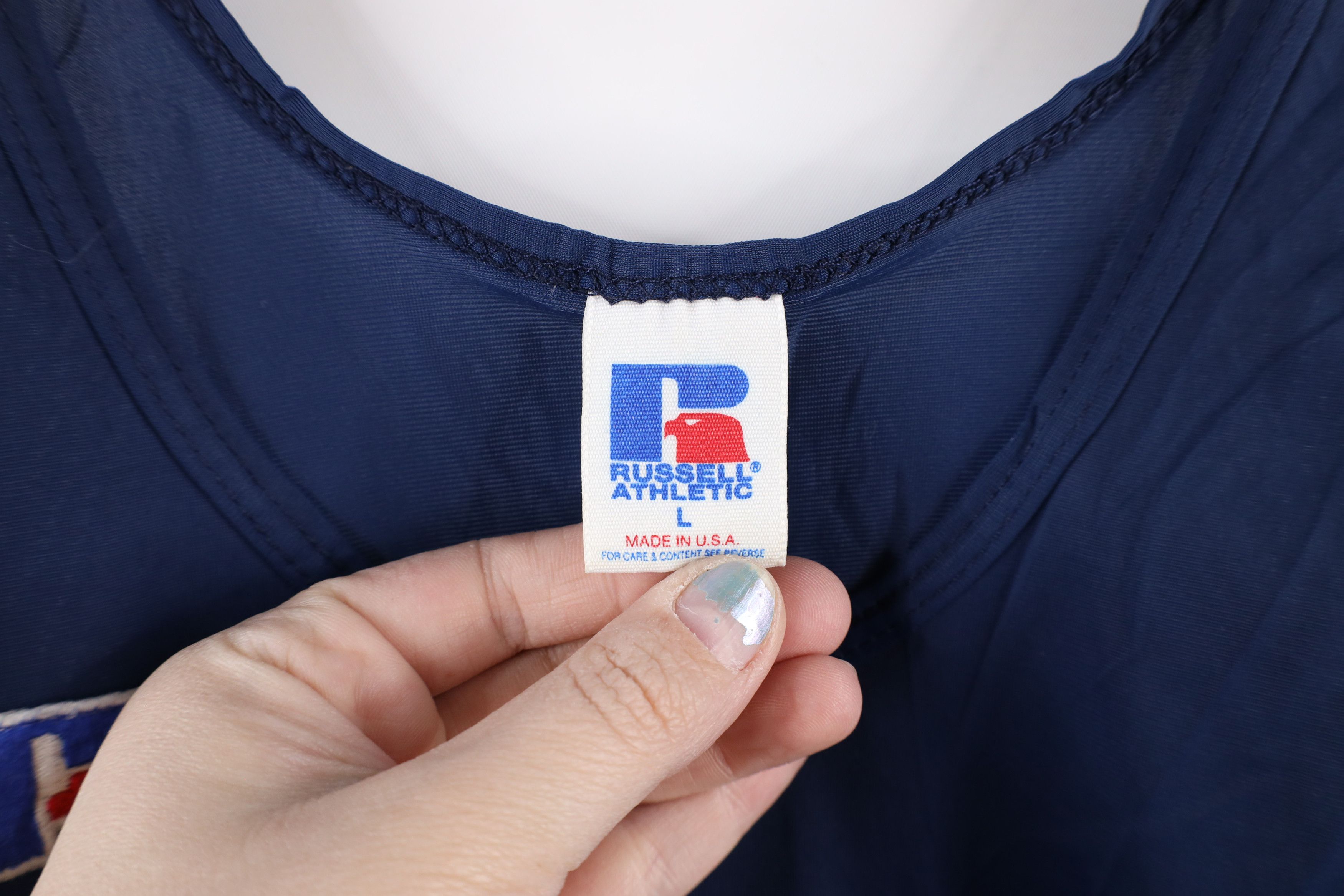 Russell Athletic Vintage 90s Russell Athletic Running Singlet Jersey USA Size US L / EU 52-54 / 3 - 5 Thumbnail