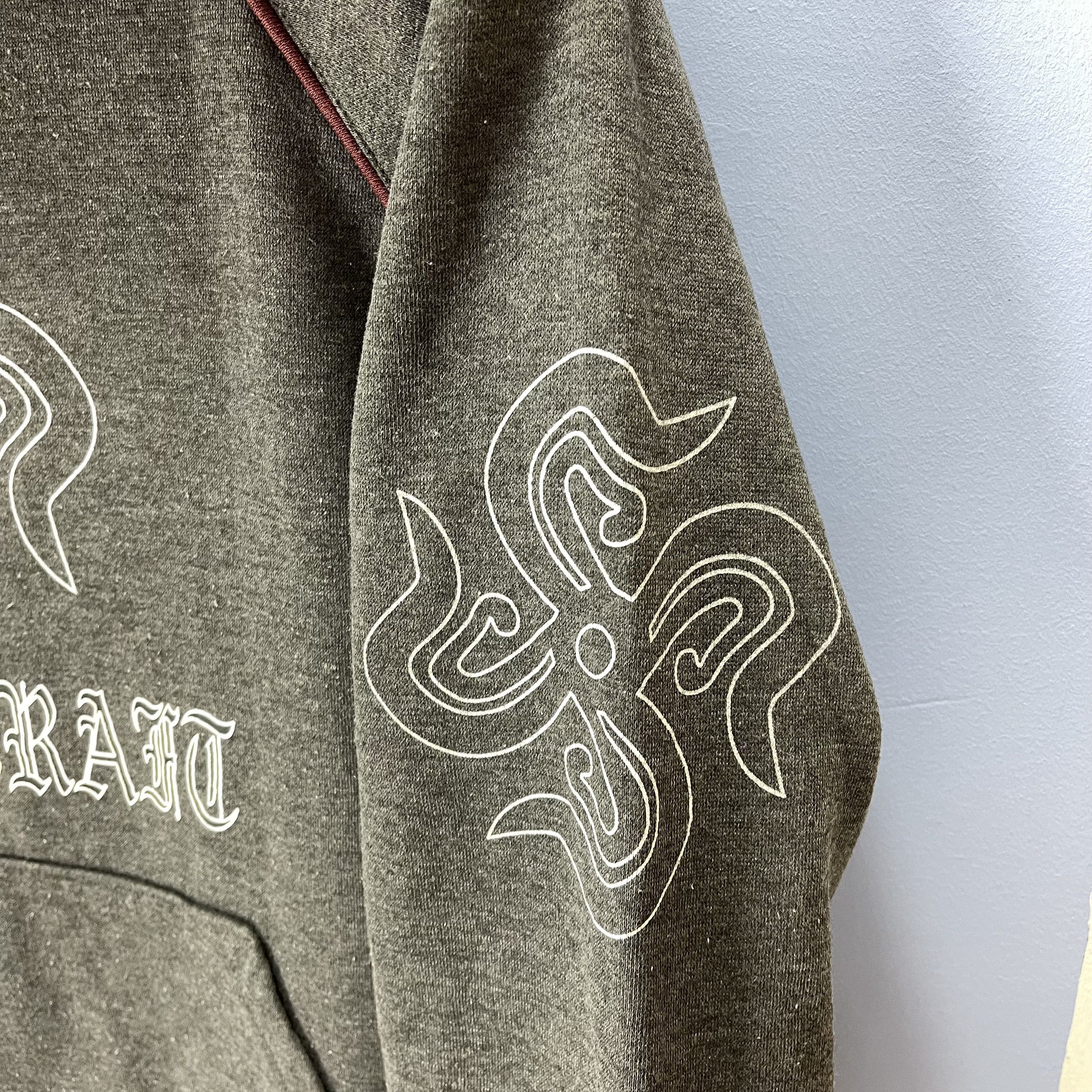 Japanese Brand RAMA CRAFT Hoodie Pullover #1383/AV Size US M / EU 48-50 / 2 - 4 Thumbnail