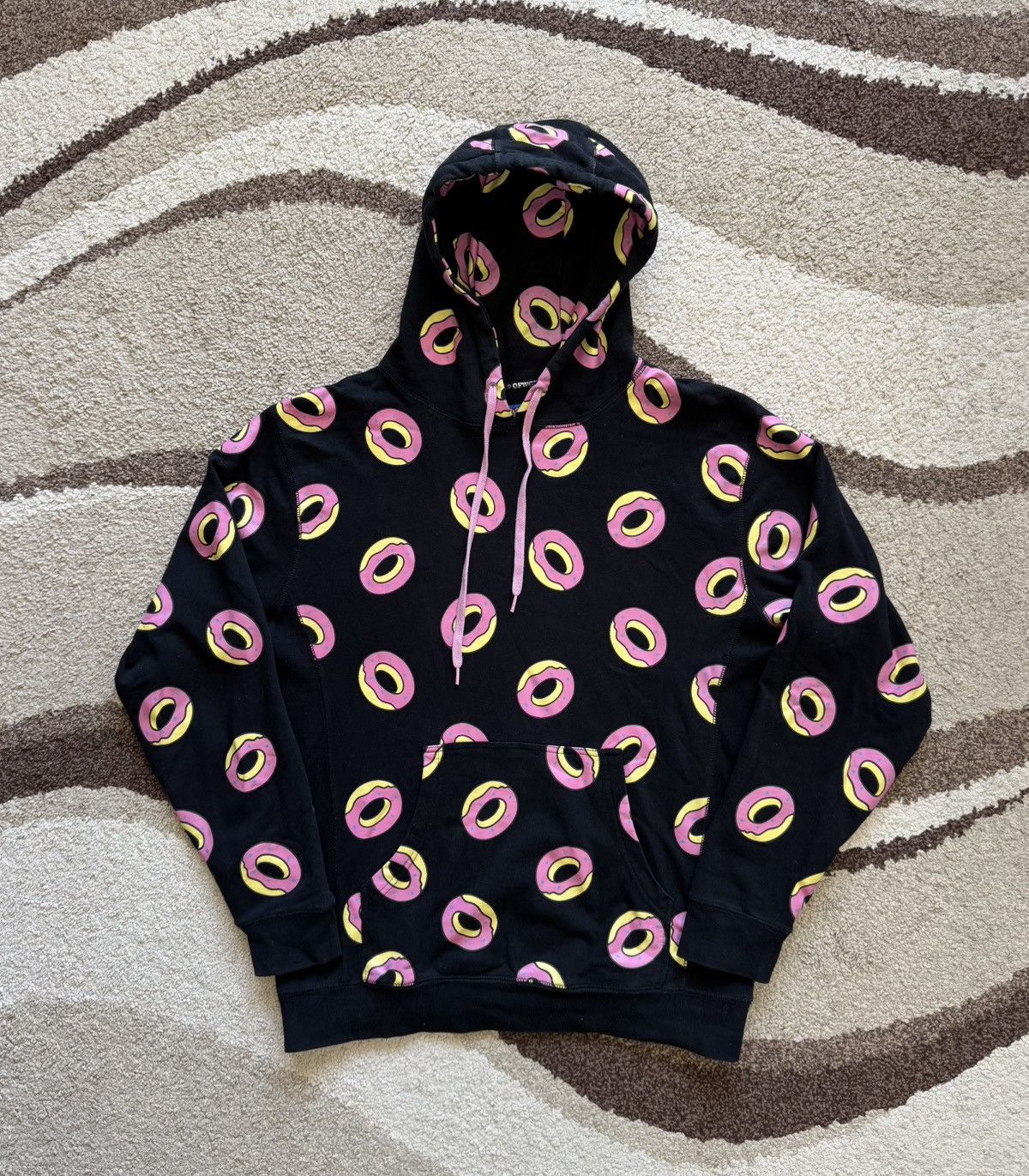 Odd Future Odd Future Donut All Over Print Hoodie Black Size US L / EU 52-54 / 3 - 1 Thumbnail