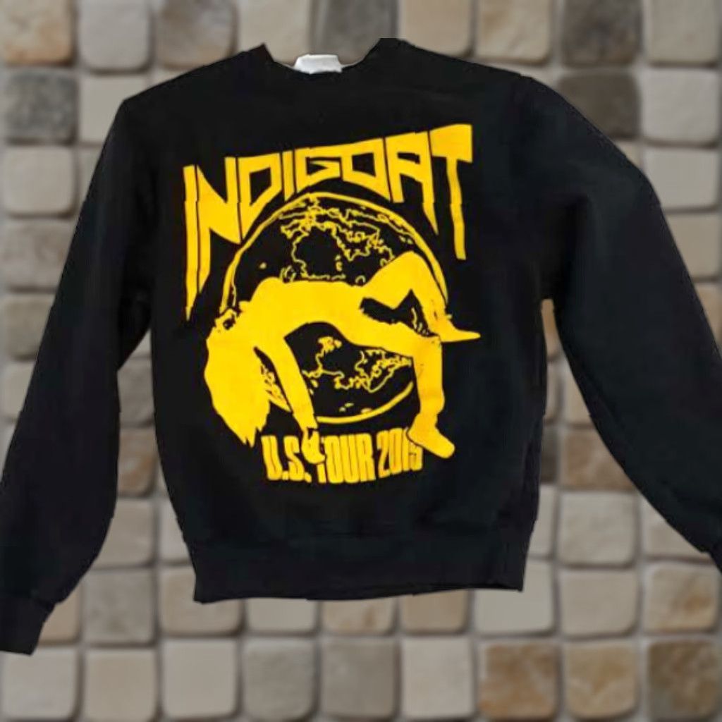 Champion VINTAGE Pre-Owned Chris Brown Indigoat Tour Champion Sweatshirt Black Small Men Long Sleeve Shirt 2019 Men Black Size US S / EU 44-46 / 1 - 1 Thumbnail