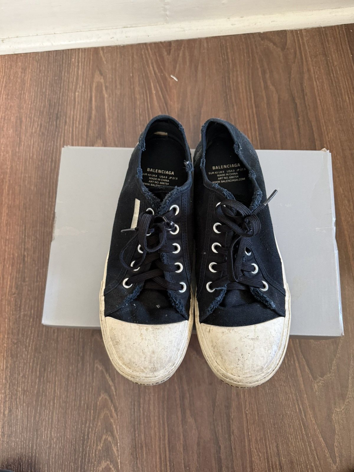 BALENCIAGA PARIS LOW TOP
