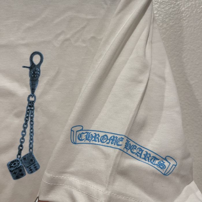 Chrome Hearts Chrome Hearts Fontainebleau Dice Exclusive Neck Script