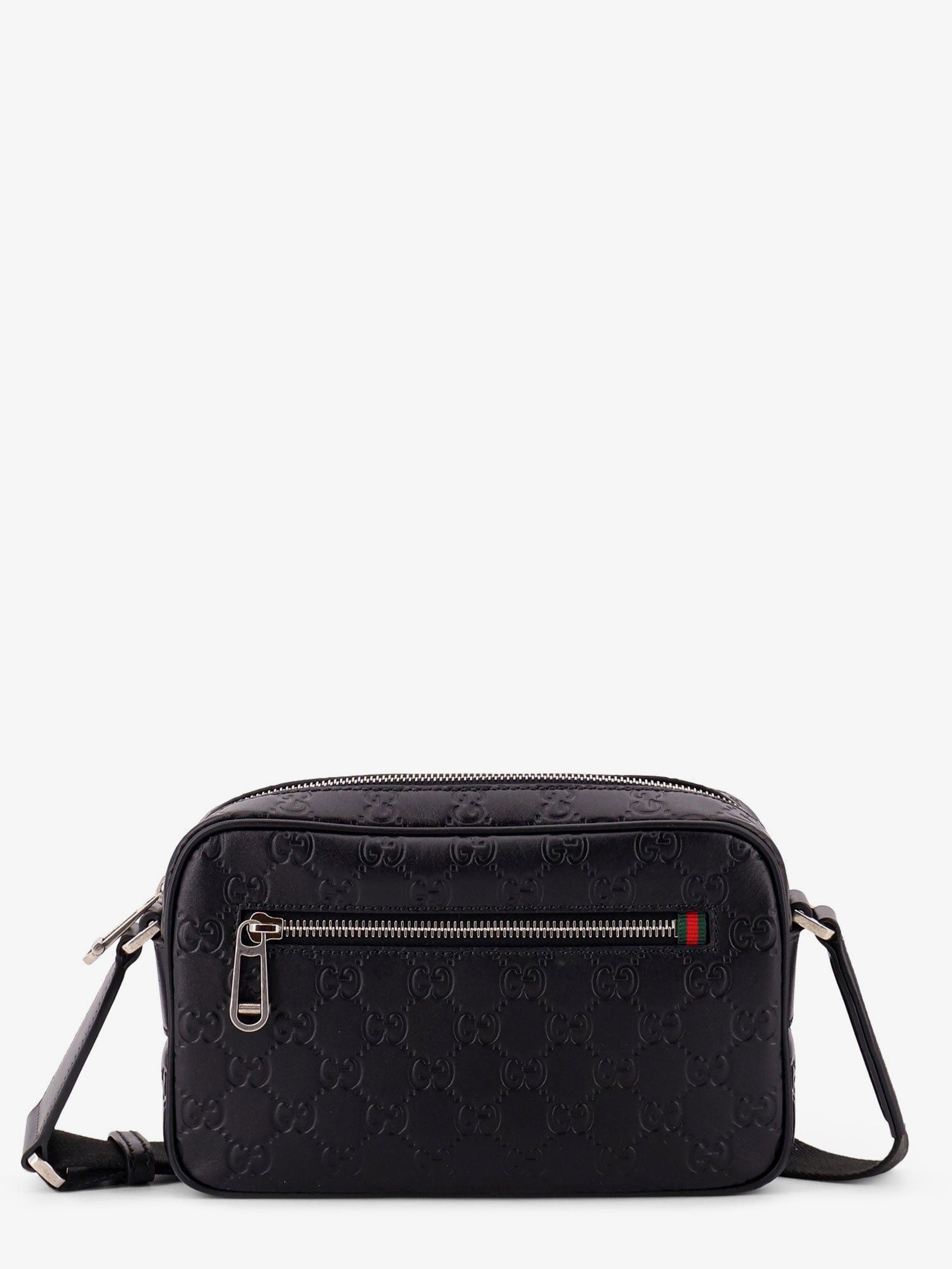 Gucci Gg Emblem Leather Crossbody Bag Size ONE SIZE - 1 Thumbnail