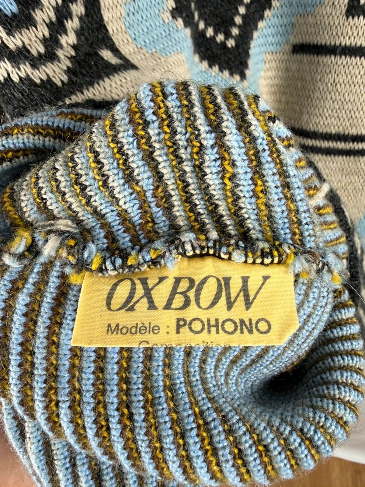 Oxbow Oxbow Surf Wear Hand Knit Sweater Pohoni France size XL Size US XL / EU 56 / 4 - 10 Thumbnail