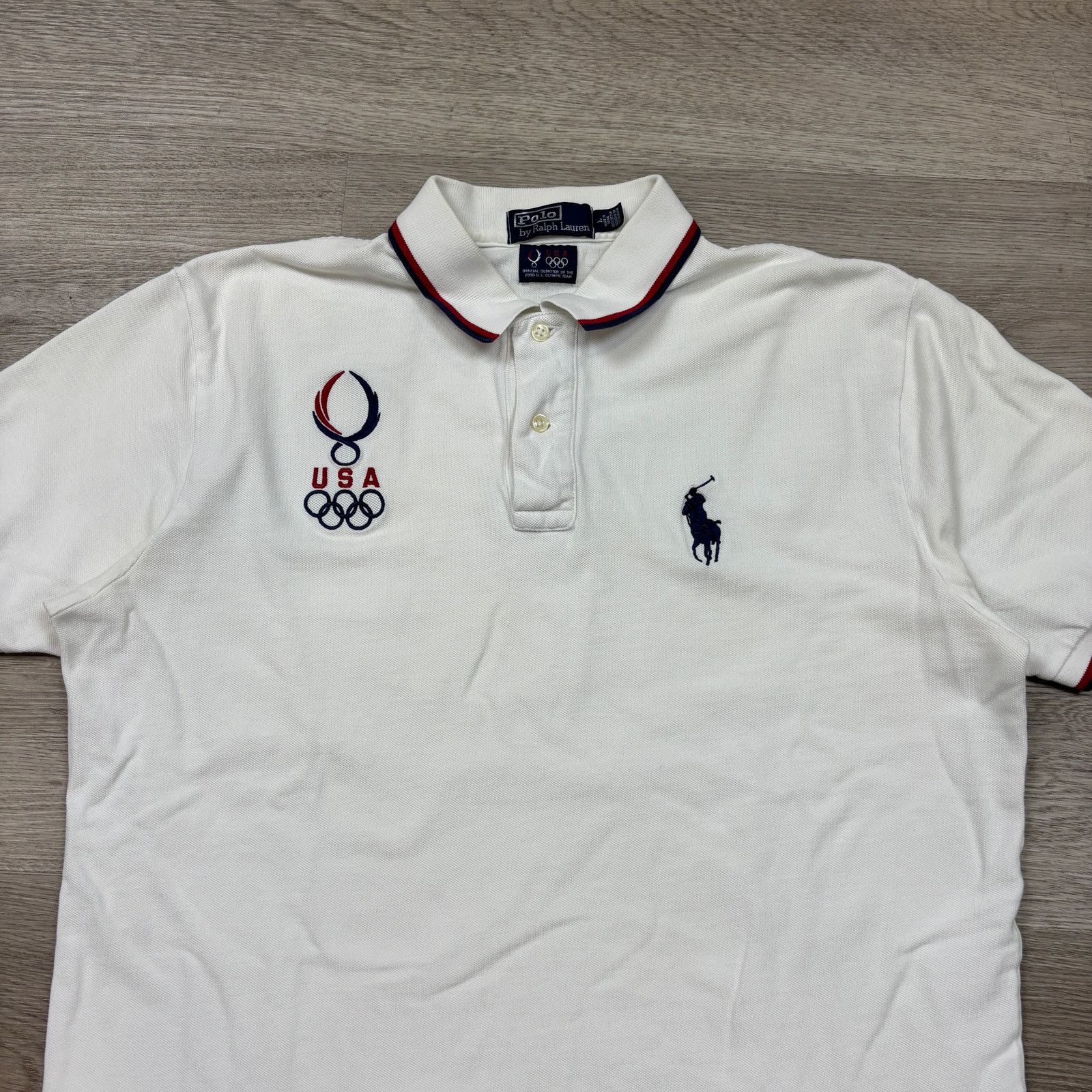 Polo Ralph Lauren × USA Olympics Polo Ralph Lauren Beijing 2008 USA Olympic Team Polo Men's L Size US L / EU 52-54 / 3 - 2 Thumbnail