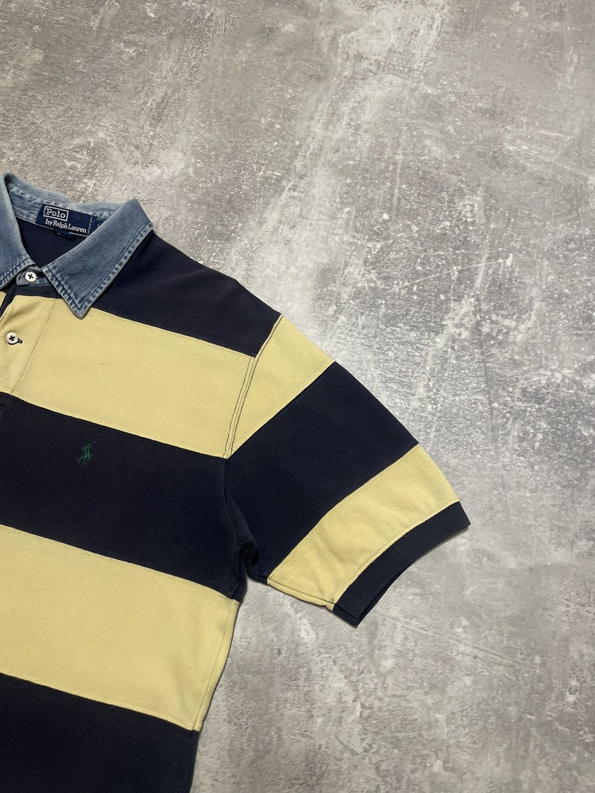 Polo Ralph Lauren Vintage Polo Ralph Lauren Striped Polo Shirt Y2K Size US L / EU 52-54 / 3 - 5 Thumbnail