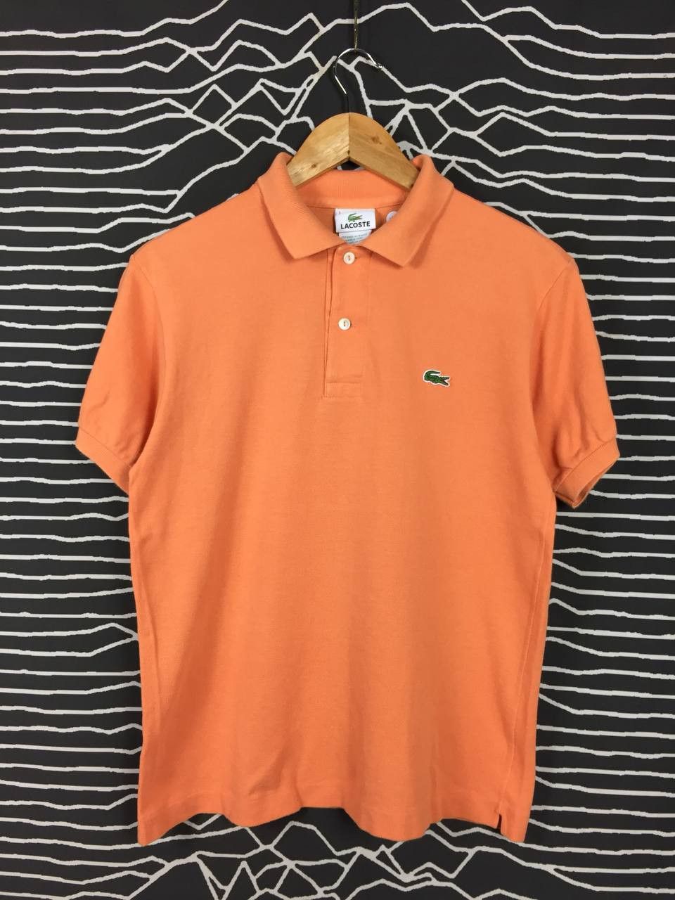 Lacoste × Vintage Vtg Lacoste Embroidered Logo Classic Polo Tee Size 3 Size US M / EU 48-50 / 2 - 2 Thumbnail
