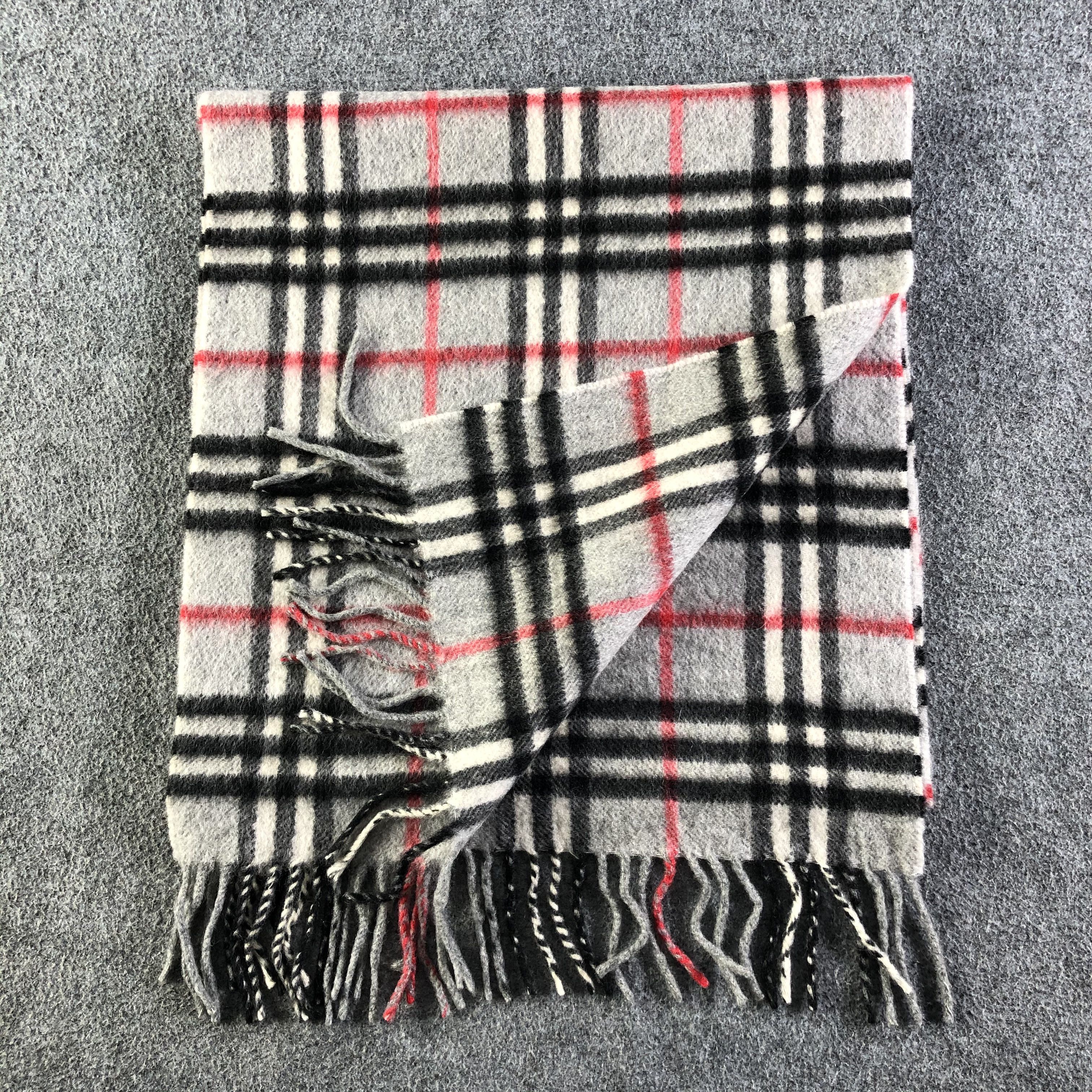 Burberry Burberry Cashmere Scarf / Muffler / Neckwear P584 Size ONE SIZE - 5 Thumbnail