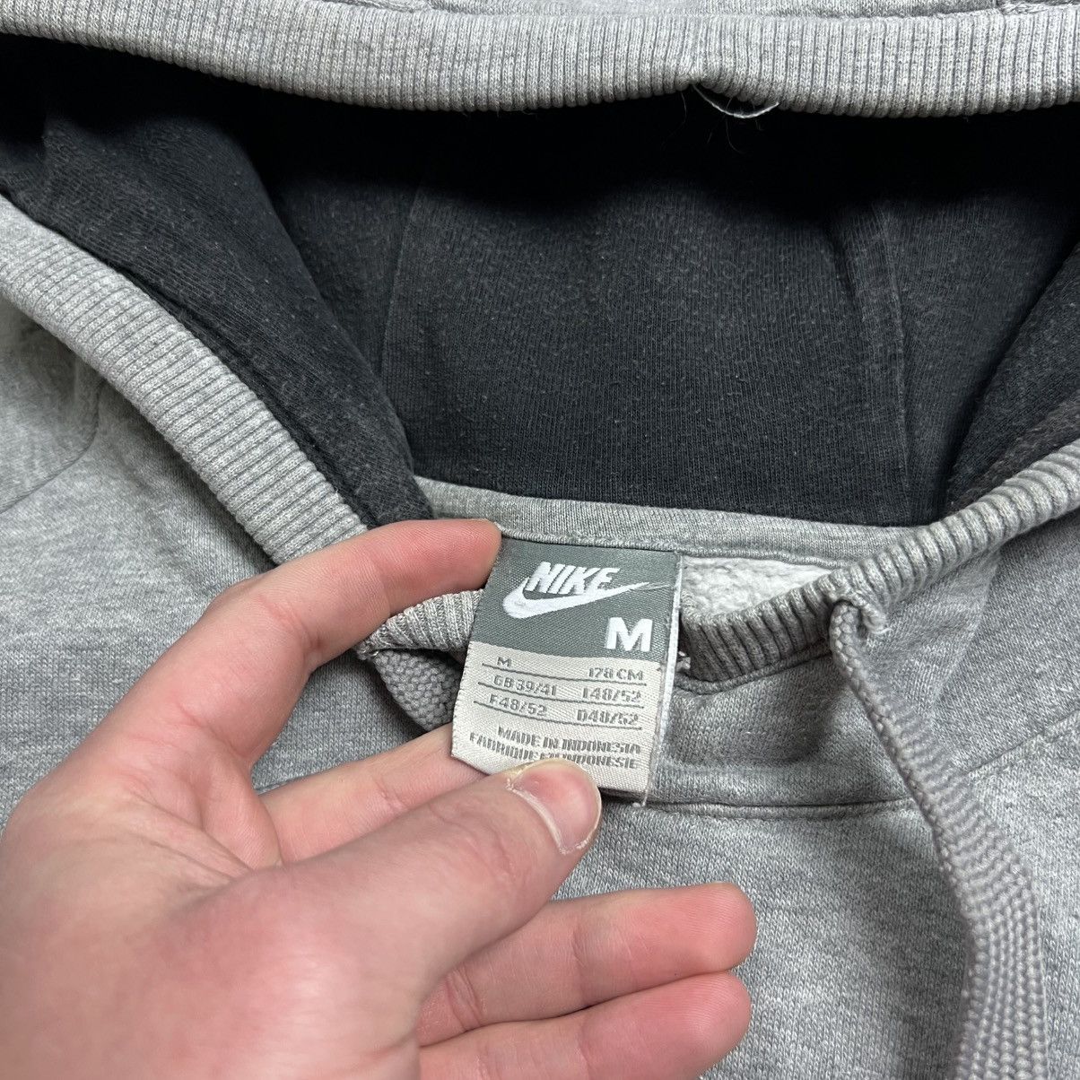 Nike 00s NIKE CENTRAL SWOOSH VINTAGE Y2K OVERSIZED HOODIE Size US M / EU 48-50 / 2 - 6 Thumbnail