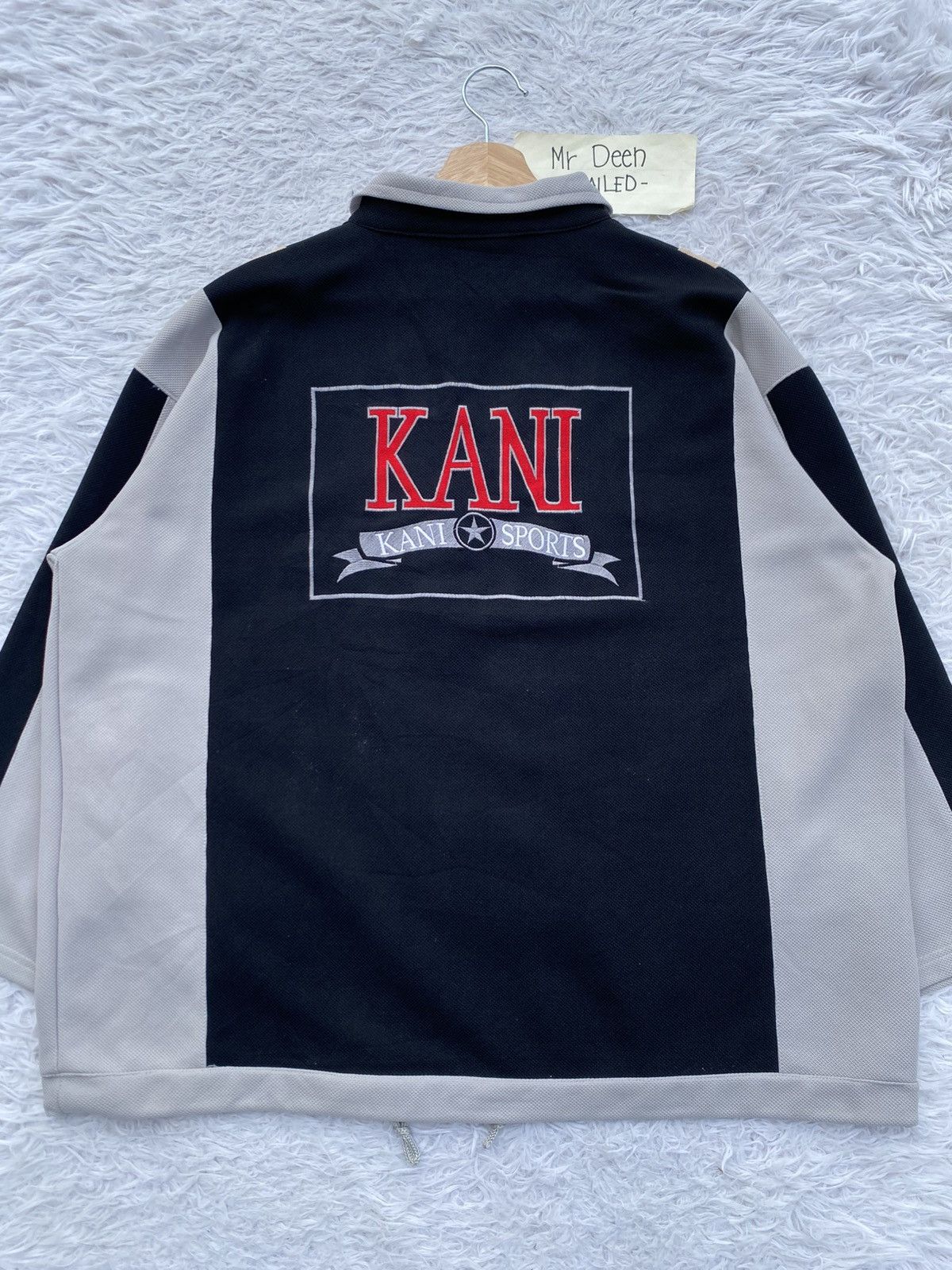 Karl Kani Rare Vintage KANI Sport Zipped Sweater Size US L / EU 52-54 / 3 - 1 Thumbnail