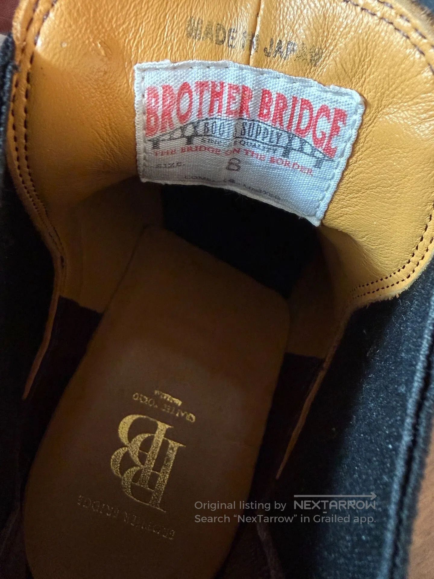 Japanese Brand Brother Bridge Japanese Chelsea Boots S002. Size US 8 / EU 41 - 9 Thumbnail