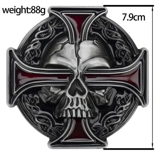 Designer Punk Vintage Belt Riveted Belts Menswear Accessories Size ONE SIZE - 3 Thumbnail