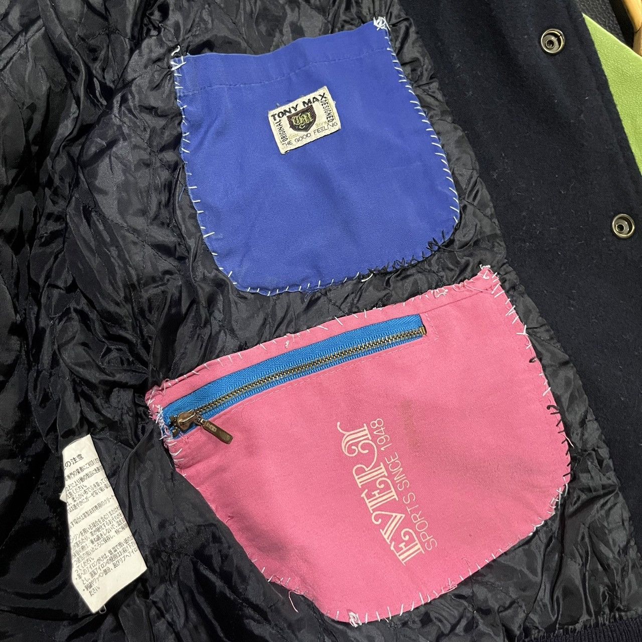 Japanese Brand ‼️RARE‼️ Vintage SUNTORY BOSS COFFEE Leather Varsity Jacket Size US L / EU 52-54 / 3 - 10 Thumbnail