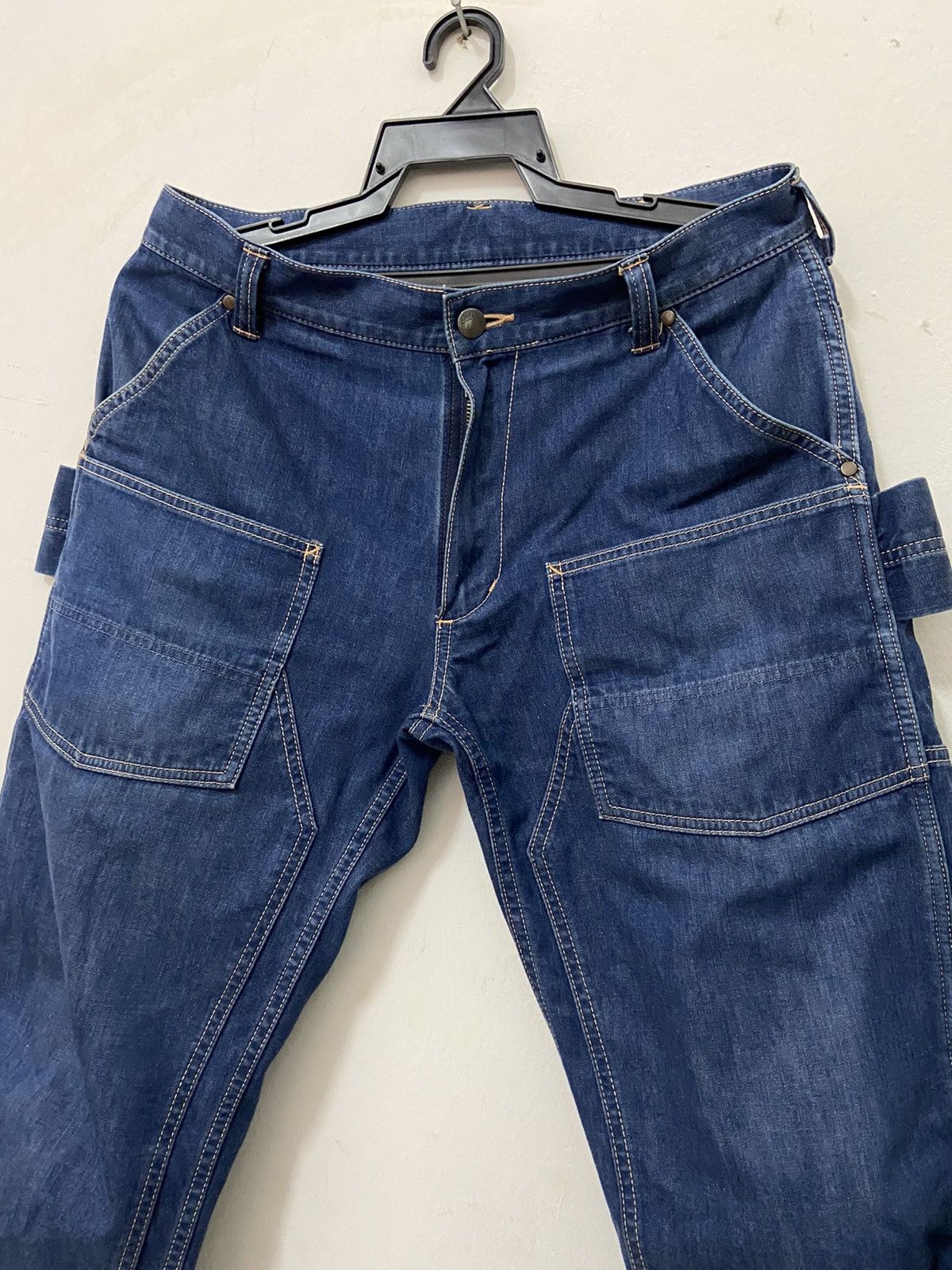 Bape Vintage Windstopper Double Knee Denim Size US 32 / EU 48 - 3 Thumbnail