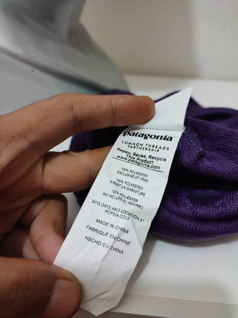 Patagonia Patagonia Beanie 3 tone colour Hats Size ONE SIZE - 8 Thumbnail