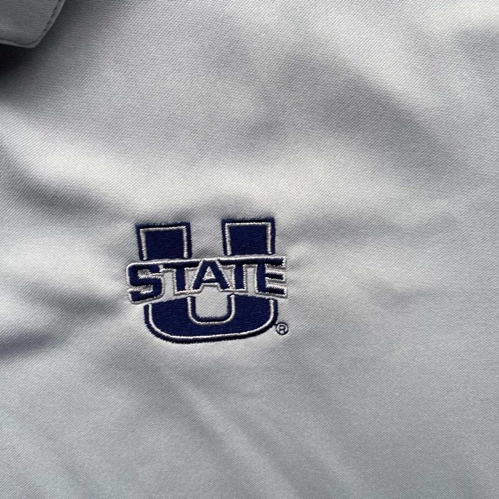 Nike Nike Golf Polo Utah State Women’s XL Gray Size ONE SIZE - 3 Thumbnail