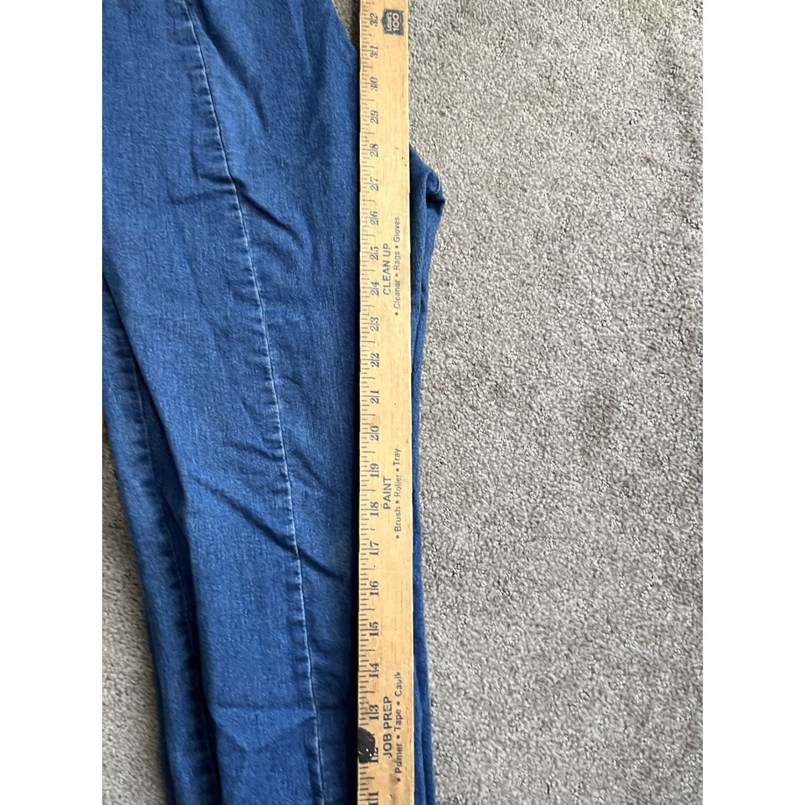H&M H&M Jegging Blue 14 Lightweight Denim 5-Pocket Regular Pull On Stretch/Spandex Cotton Blend Jeans Women Size 36" / US 14 / IT 50 - 6 Thumbnail