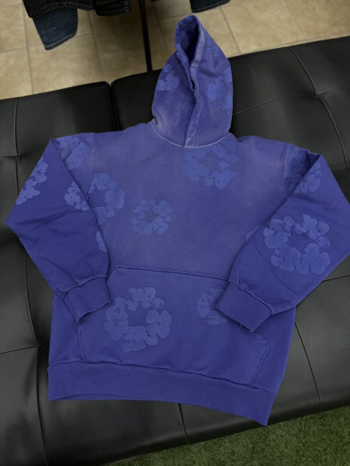 DENIM TEARS Denim Tears BLUE 2025 Cotton Wreath Hoodie XS (NEW) Size US XS / EU 42 / 0 - 3 Thumbnail