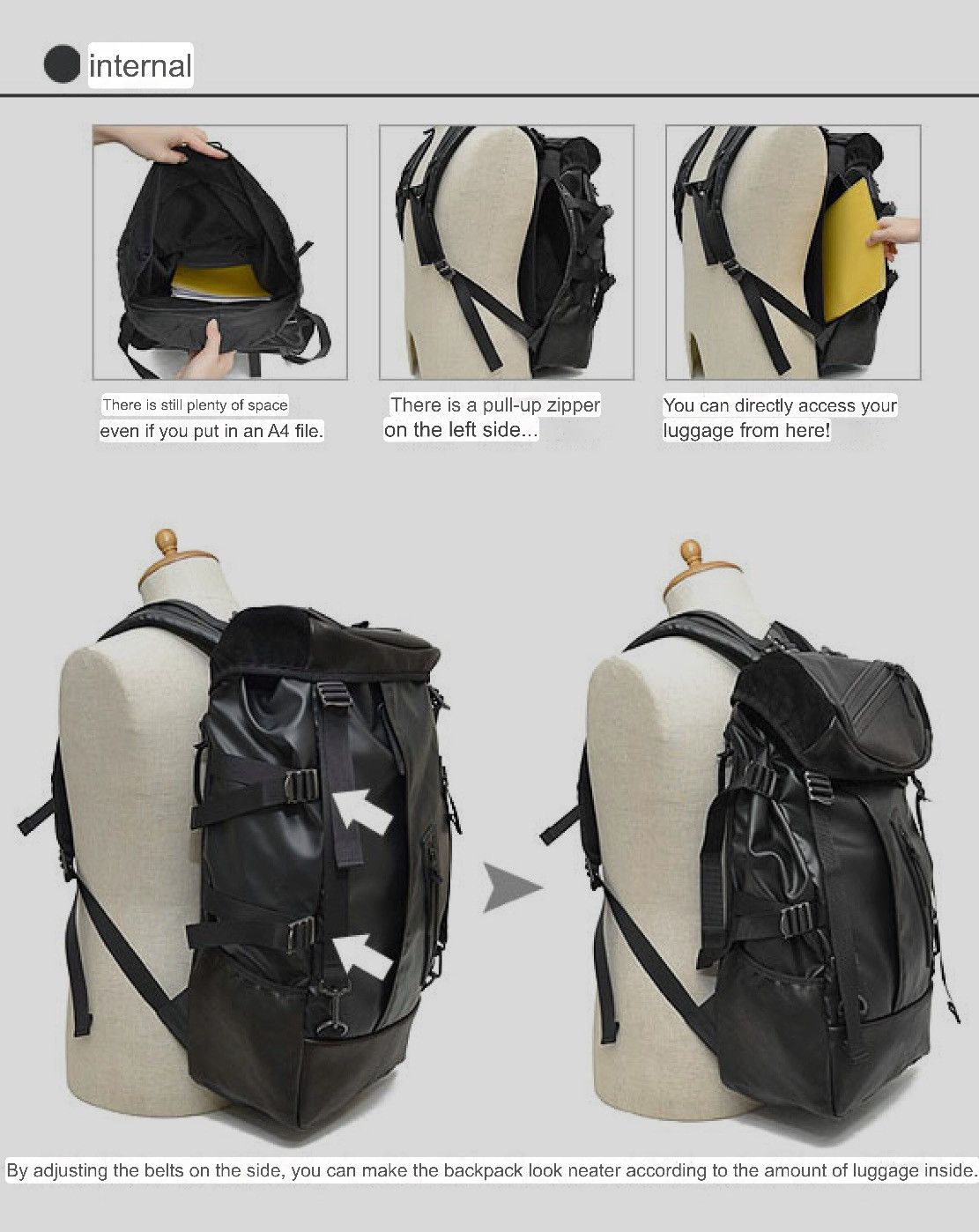 Japanese Brand Authentic DECADE Backpack Size ONE SIZE - 12 Thumbnail