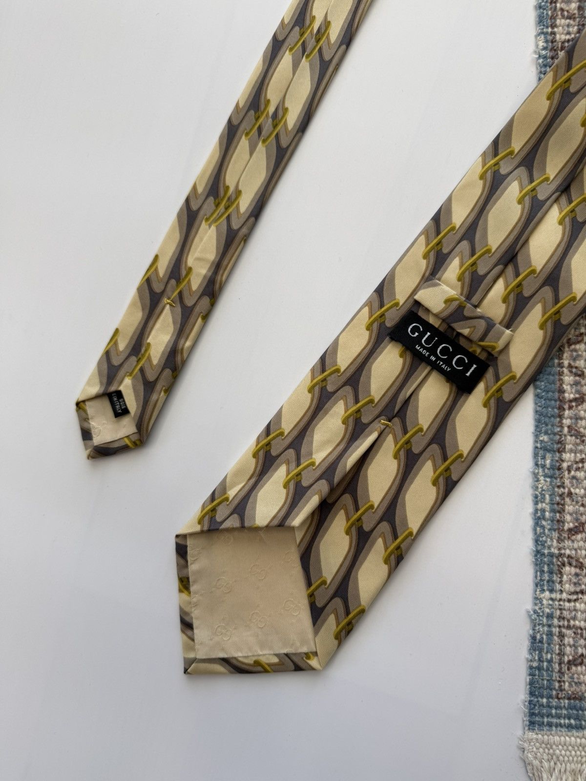 Gucci Rare Gucci Vintage Silk Ties Size ONE SIZE - 3 Thumbnail