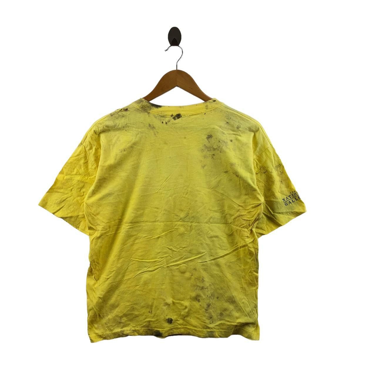 Vintage Vintage 1996 VINCENT VAN GOGH Sunflowers Thrashed Tee Shirt Size M / US 6-8 / IT 42-44 - 2 Thumbnail