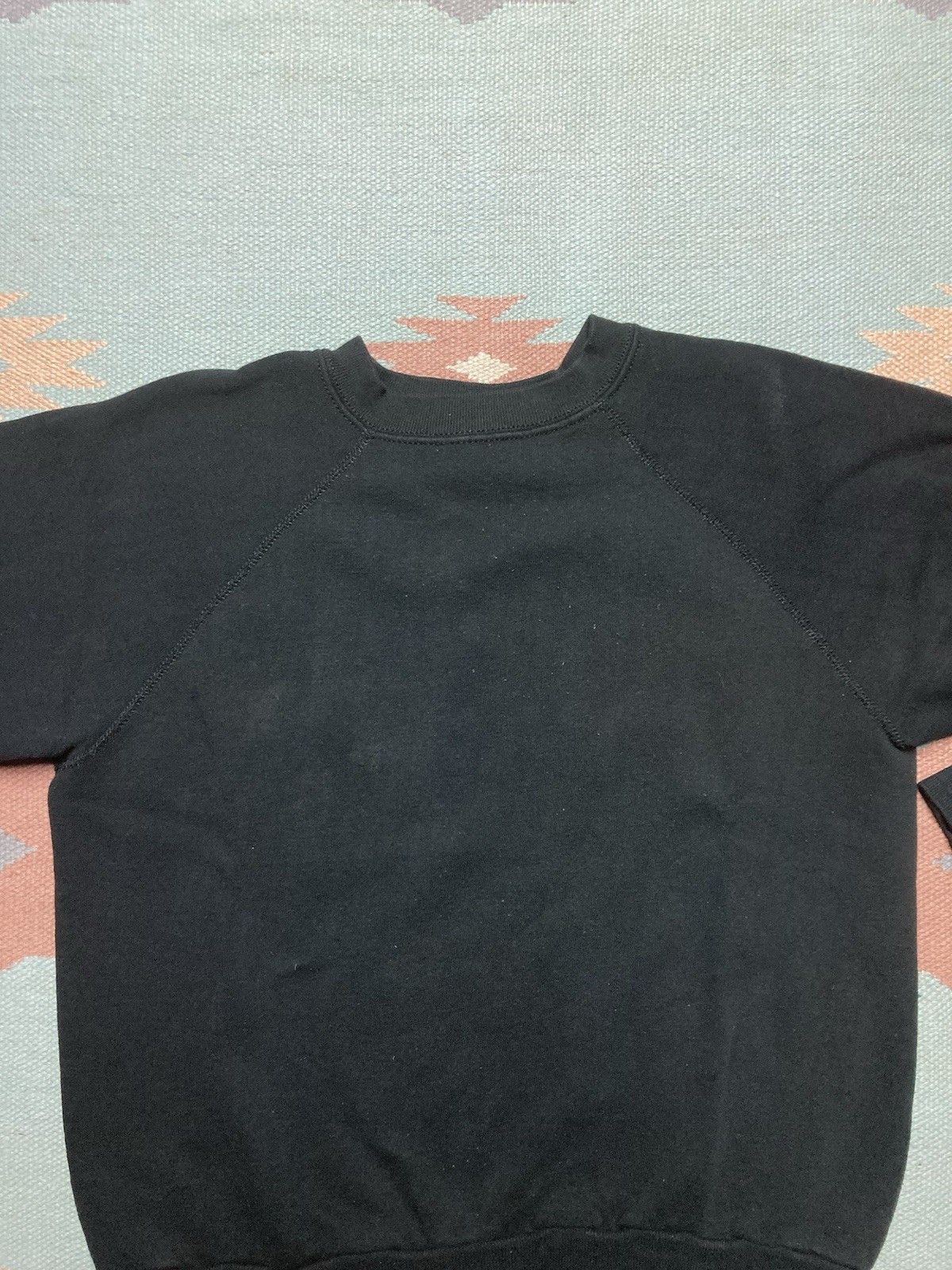 Tultex × Vintage 80s crewneck sweatshirt tultex blank black raglan USA large Size US L / EU 52-54 / 3 - 4 Thumbnail