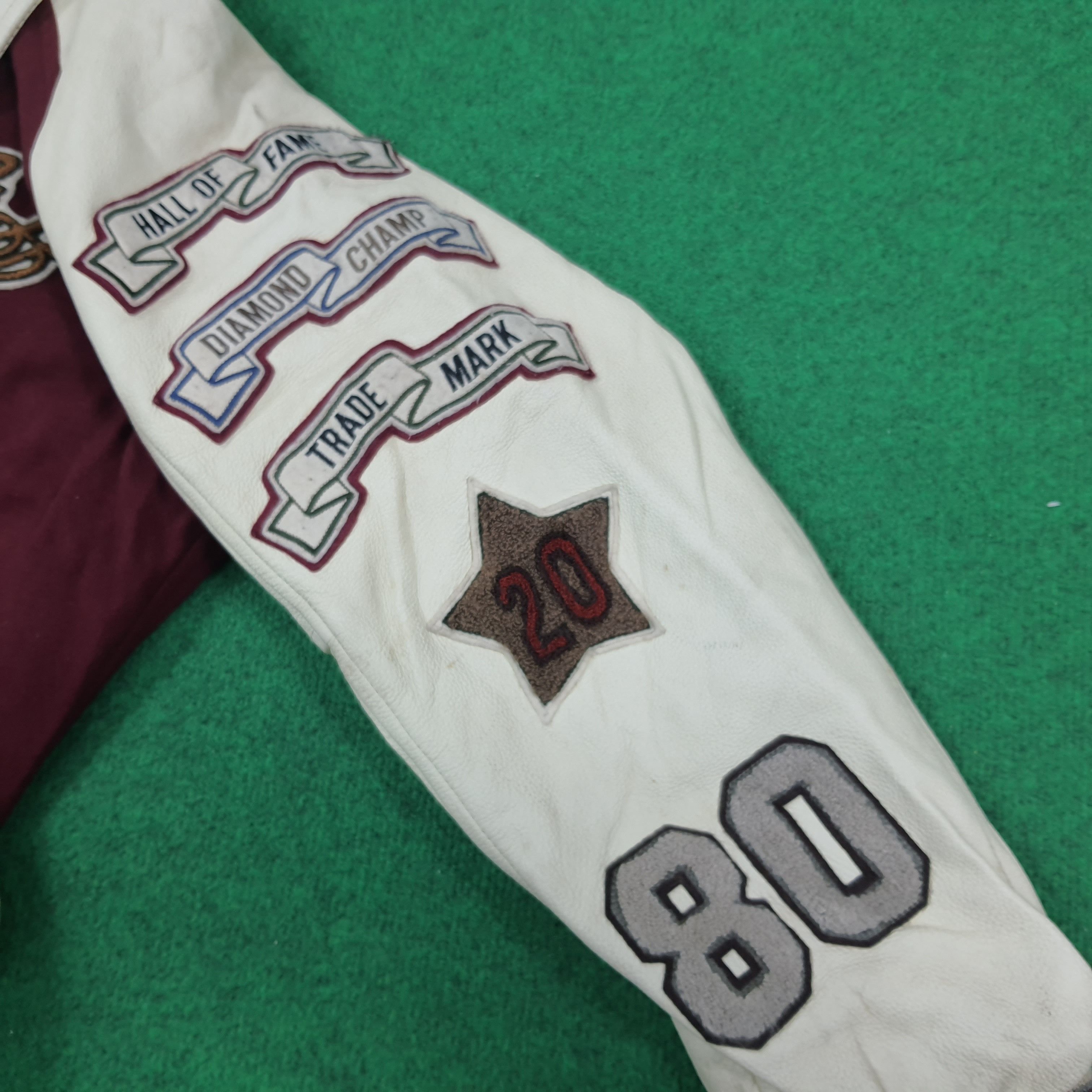 Vintage Vintage 90s ixi:z Retro Urban Wool Leather Baseball C295N22 Size US M / EU 48-50 / 2 - 7 Thumbnail