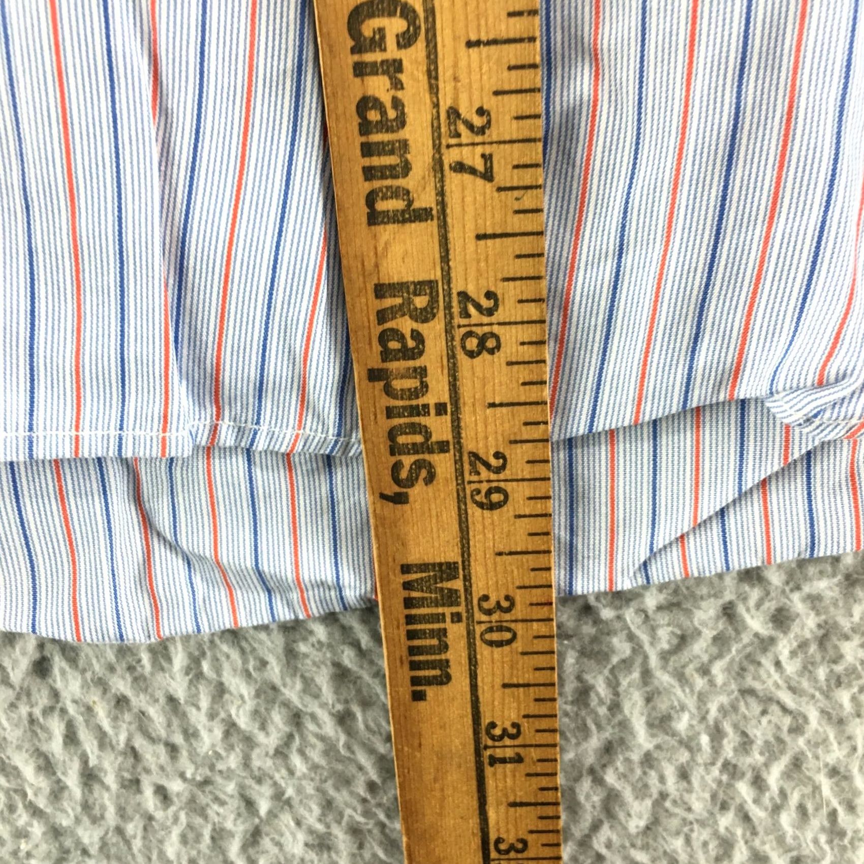 J.Crew J.Crew Button Up Shirt Mens XL Blue Striped Long Sleeve Collared Casual Size US XL / EU 56 / 4 - 5 Thumbnail
