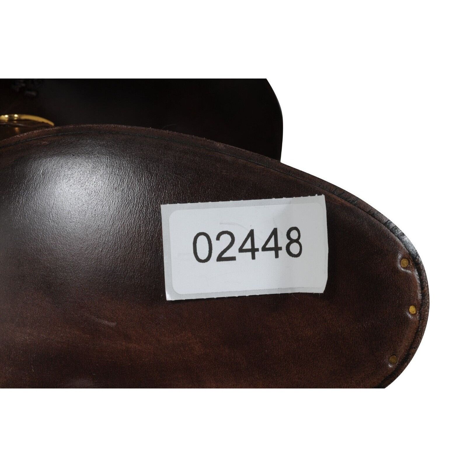 Gucci Mirrored G Fringe Loafers Brown Leather - 02448 Size US 12.5 / EU 45-46 - 12 Thumbnail