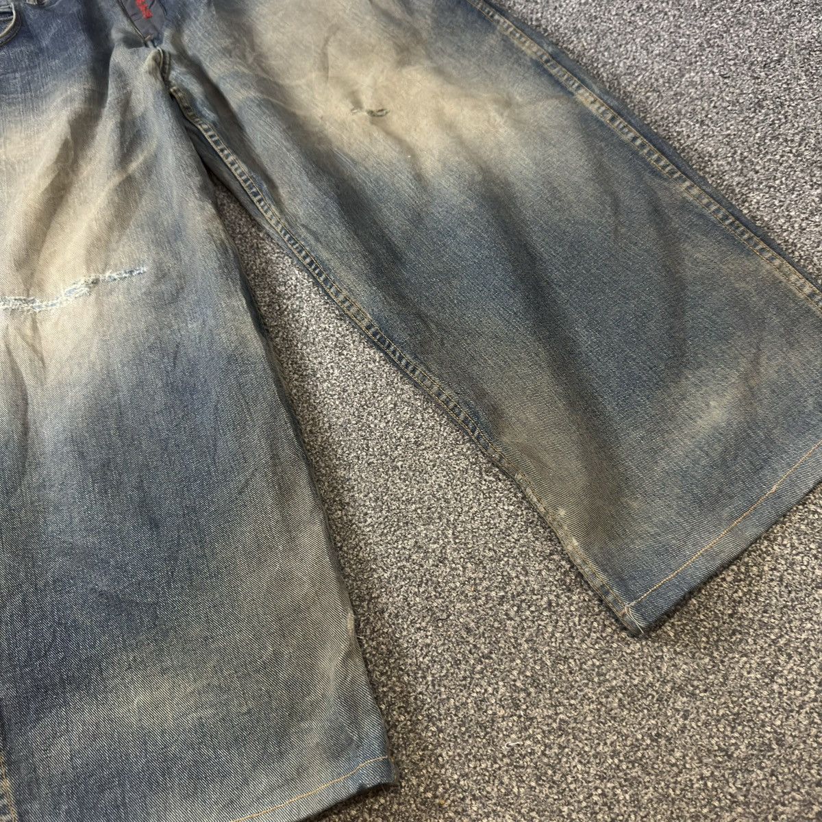 Hypebeast Distressed Baggy Tommy Jeans Vuja-De Balenciaga Style Size US 38 / EU 54 - 6 Thumbnail