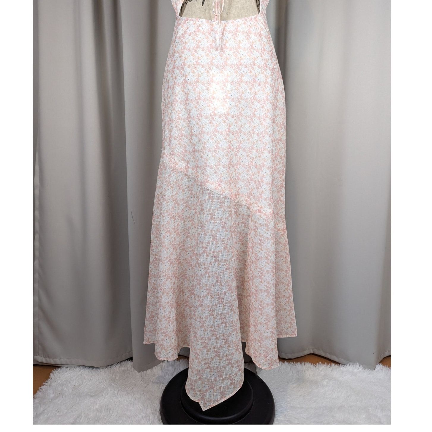 Other Cotton Candy LA Floral Print Spaghetti Strap Maxi Dress Size L / US 10 / IT 46 - 11 Thumbnail