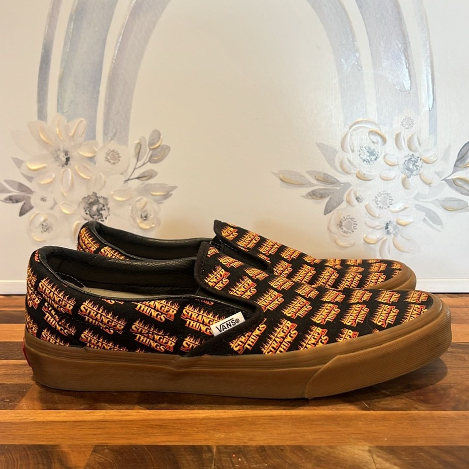 Vans Vans x Stranger Things Customs Slip On Sneakers Size US 10 / IT 40 - 5 Thumbnail