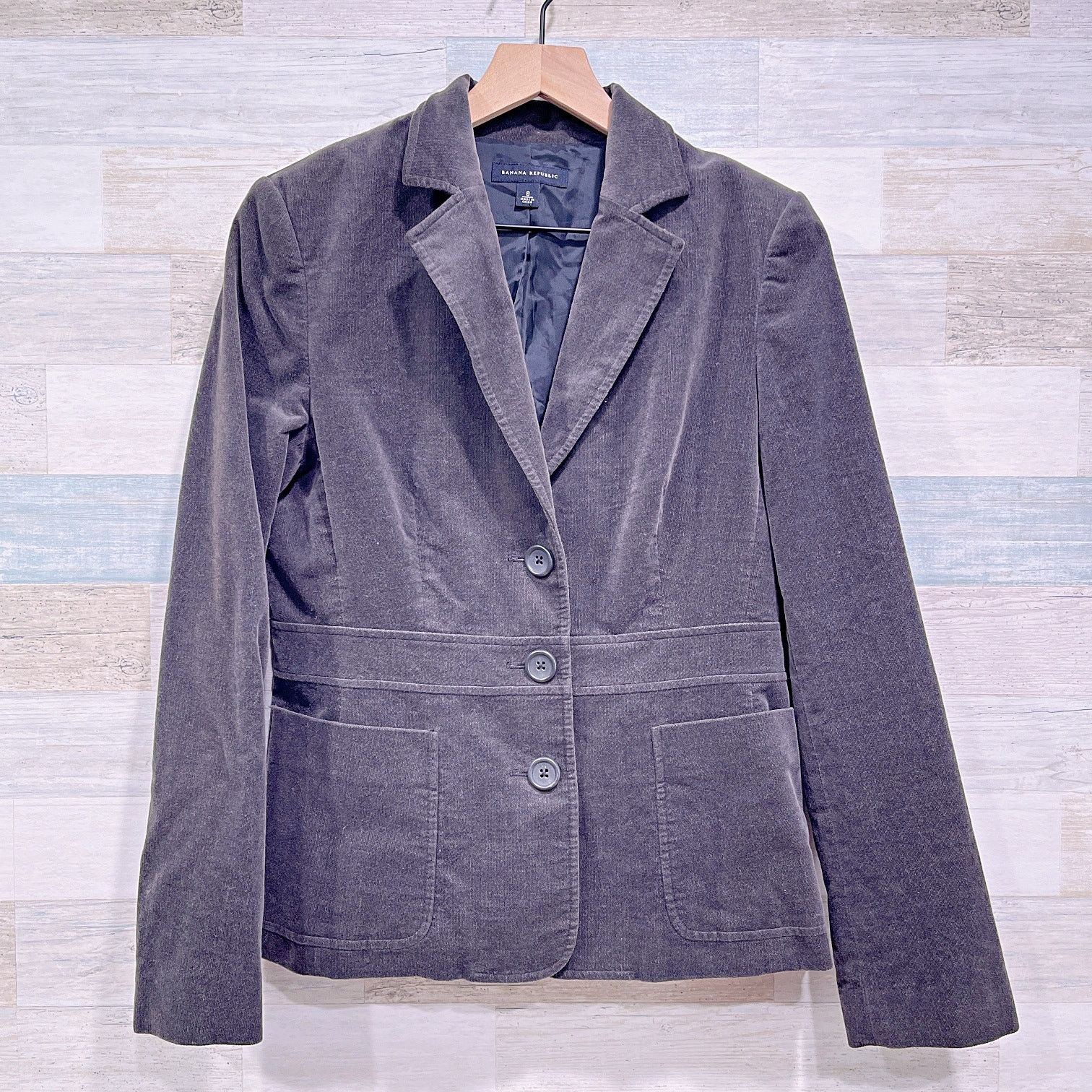 Banana Republic Banana Republic Corduroy Patch Pocket Blazer Womens 8 Size M / US 6-8 / IT 42-44 - 1 Thumbnail