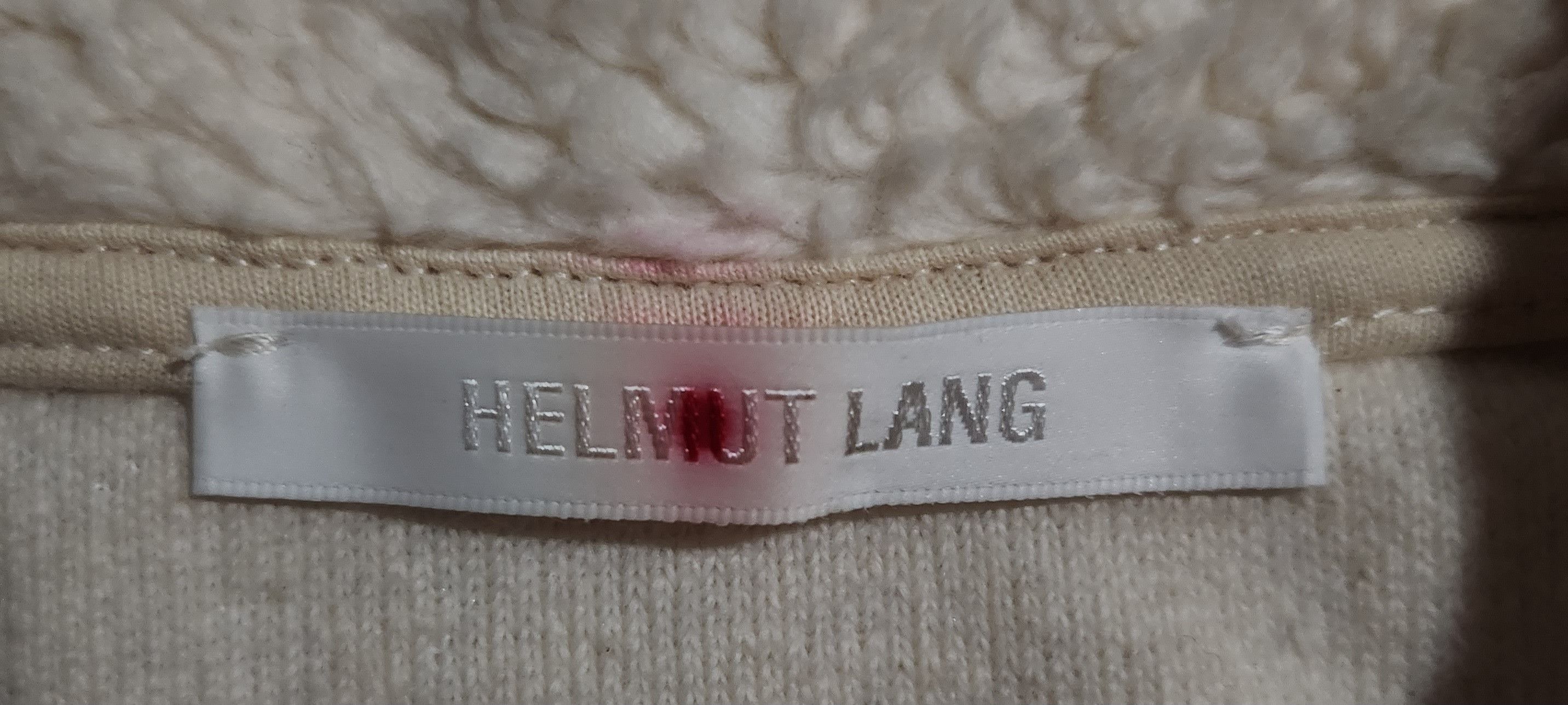 Helmut Lang Helmut Lang Sample Teddy Fleece Sweatshirt Size US M / EU 48-50 / 2 - 2 Thumbnail